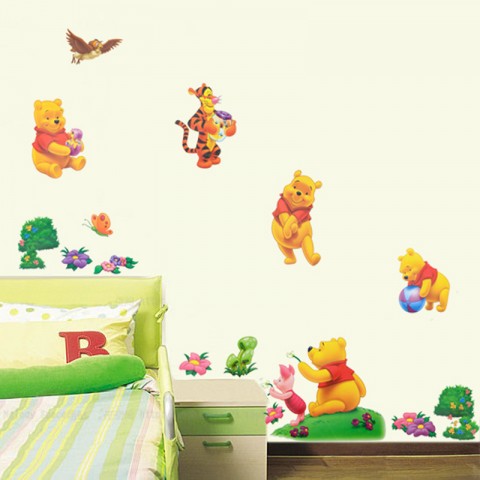 Winnie the pooh wall stickers - Wall Art Ideas